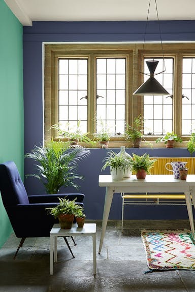 Indigo & mintgroen